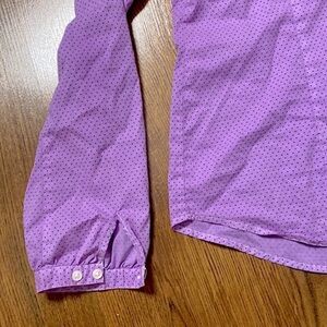 🌷 Tristan 🌷 Lavender Polka Dot Button Up Shirt